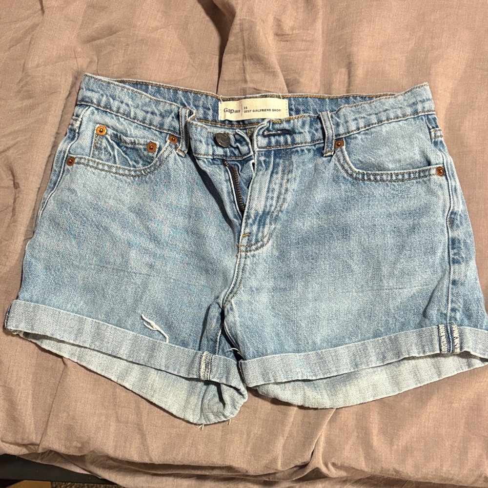 GAP Light Blue Jean Shorts